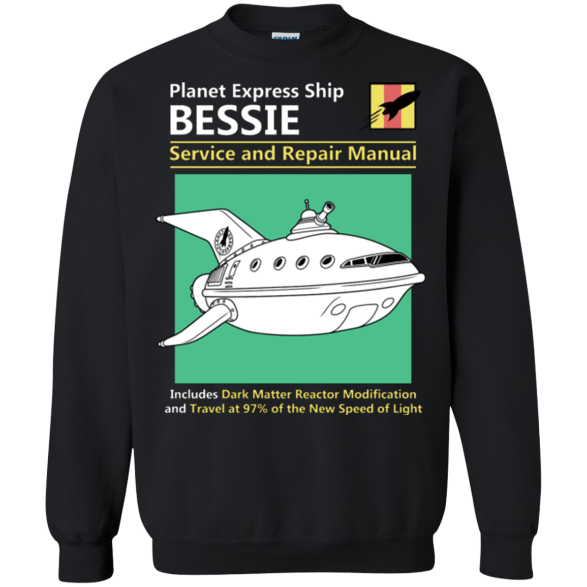 Sweatshirts Black / Small Bessie Service and Repair Manual Crewneck Sweatshirt