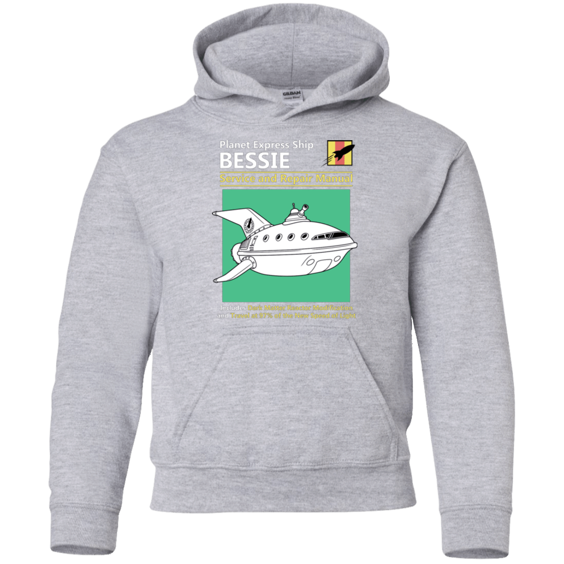 Sweatshirts Sport Grey / YS Bessie Service and Repair Manual Youth Hoodie