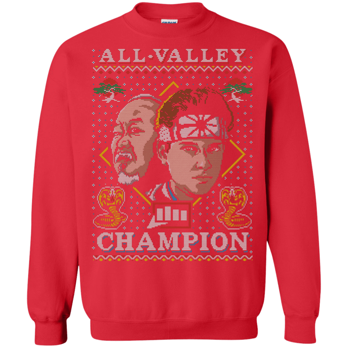 Sweatshirts Red / Small Best Around Crewneck Sweatshirt