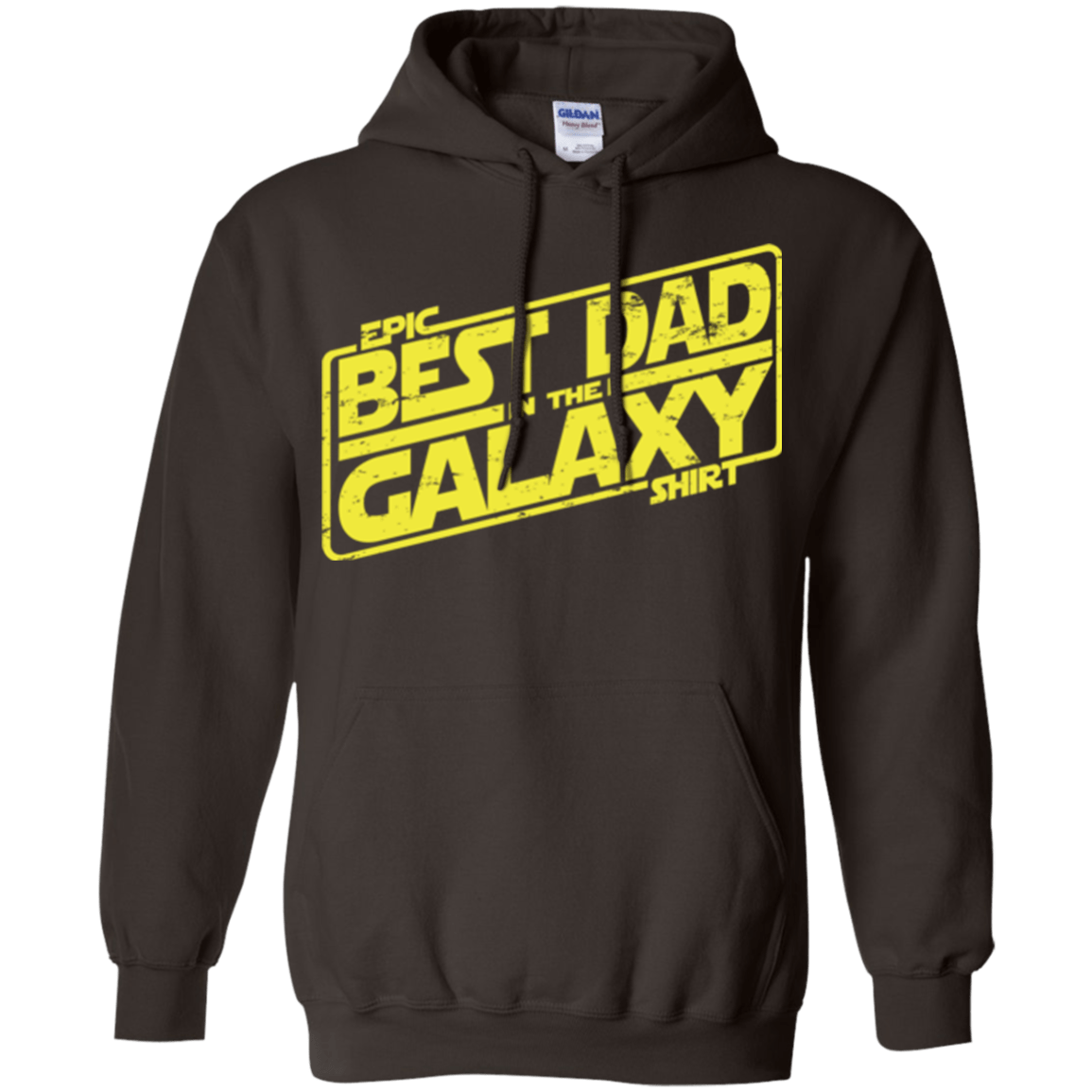 Best Dad in the Galaxy Pullover Hoodie