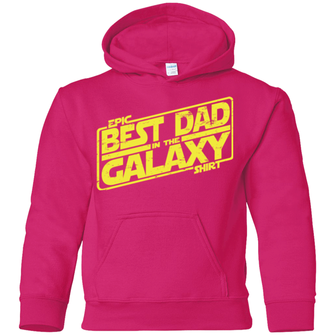 Sweatshirts Heliconia / YS Best Dad in the Galaxy Youth Hoodie