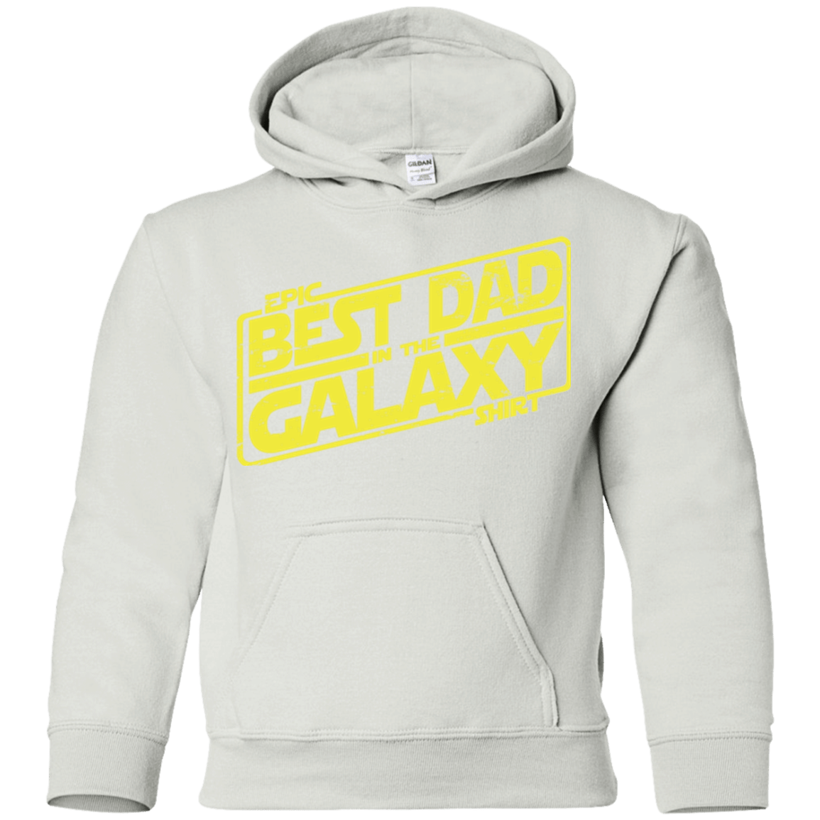 Sweatshirts White / YS Best Dad in the Galaxy Youth Hoodie
