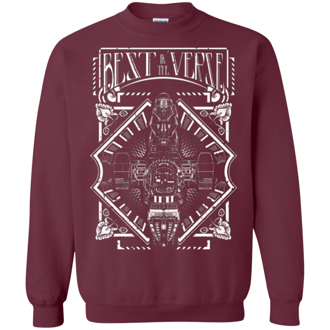 Sweatshirts Maroon / Small Best in the Verse Crewneck Sweatshirt
