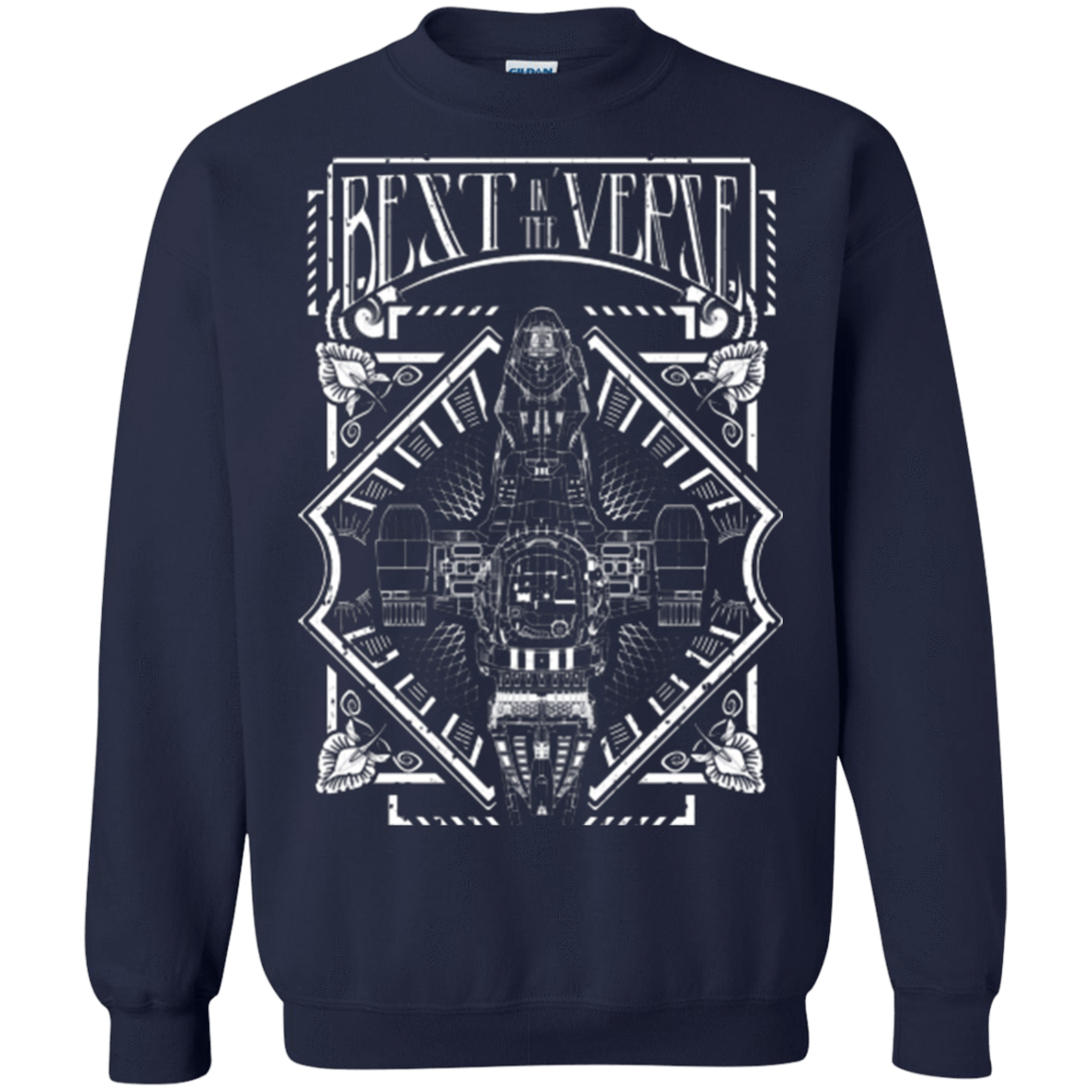 Sweatshirts Navy / Small Best in the Verse Crewneck Sweatshirt