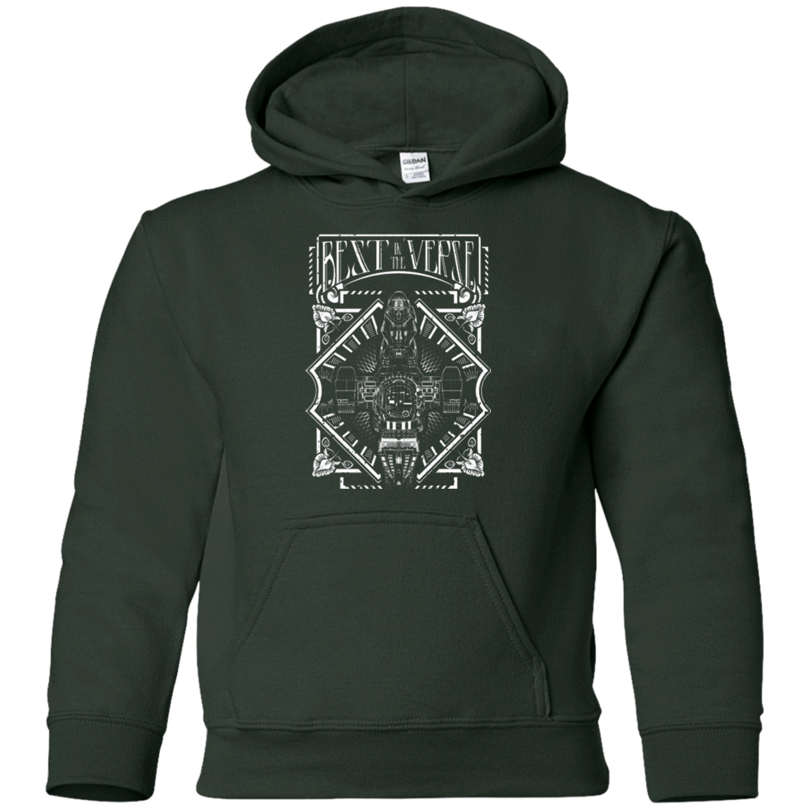 Sweatshirts Forest Green / YS Best in the Verse Youth Hoodie