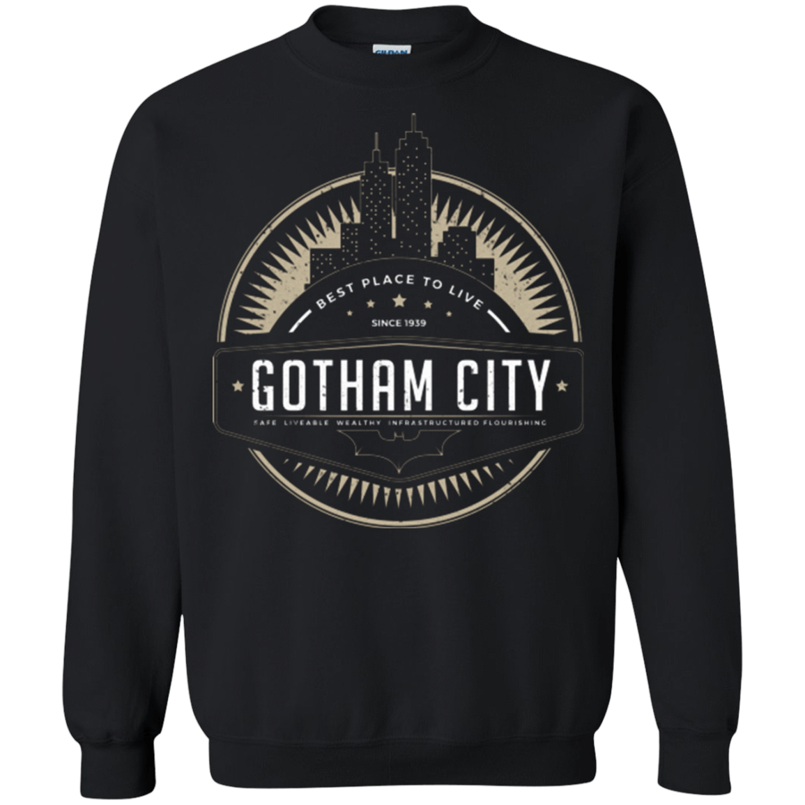 Sweatshirts Black / Small Best Place To Live Crewneck Sweatshirt