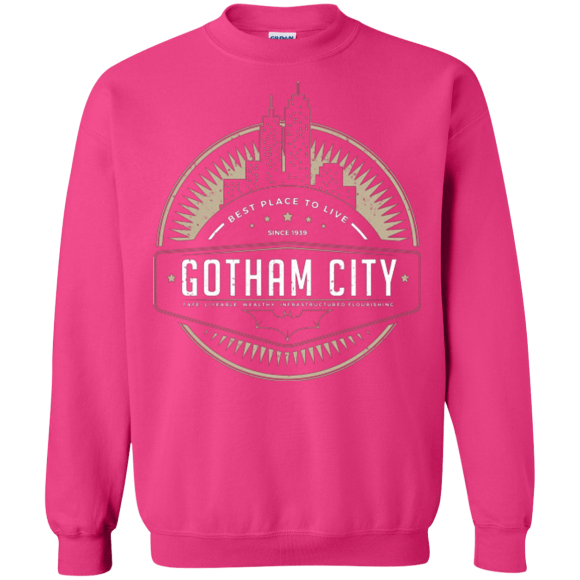 Sweatshirts Heliconia / Small Best Place To Live Crewneck Sweatshirt