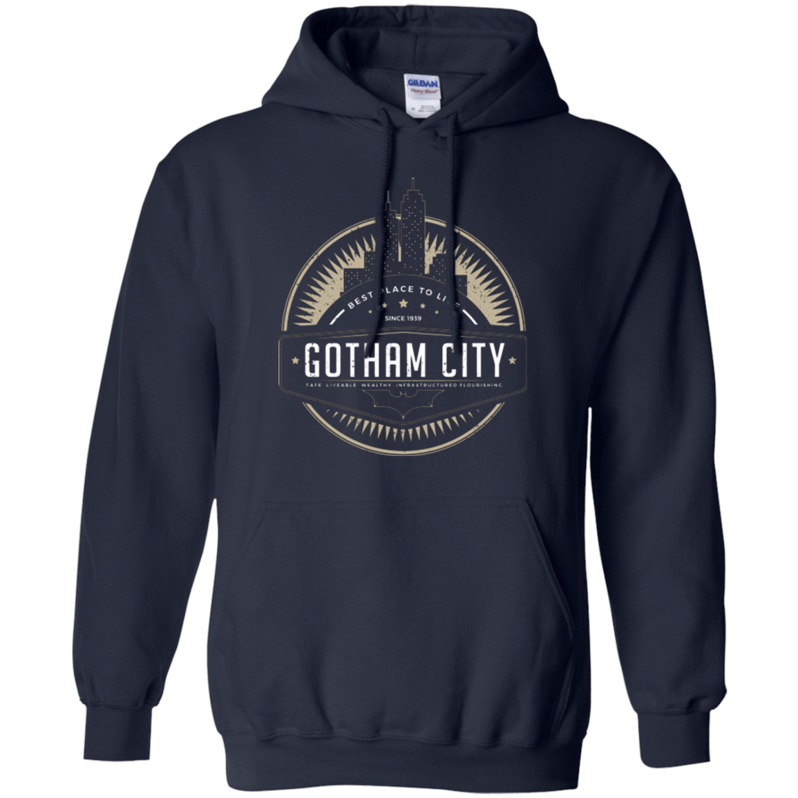 Sweatshirts Navy / Small Best Place To Live Pullover Hoodie