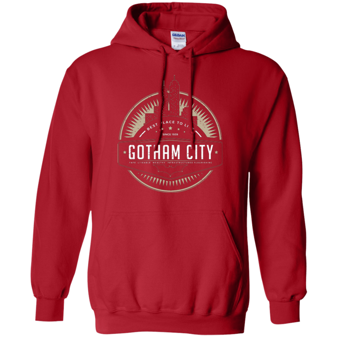 Sweatshirts Red / Small Best Place To Live Pullover Hoodie