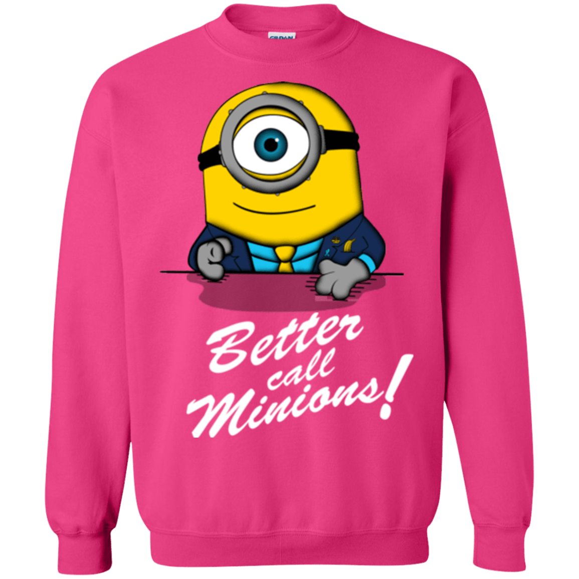 Sweatshirts Heliconia / Small Better Call Minons Crewneck Sweatshirt