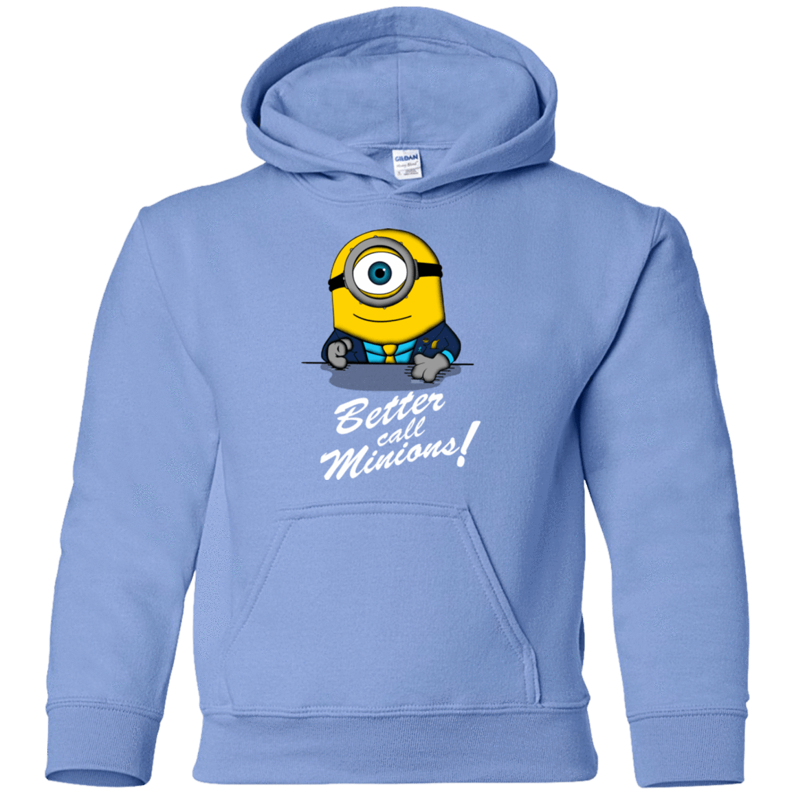 Sweatshirts Carolina Blue / YS Better Call Minons Youth Hoodie