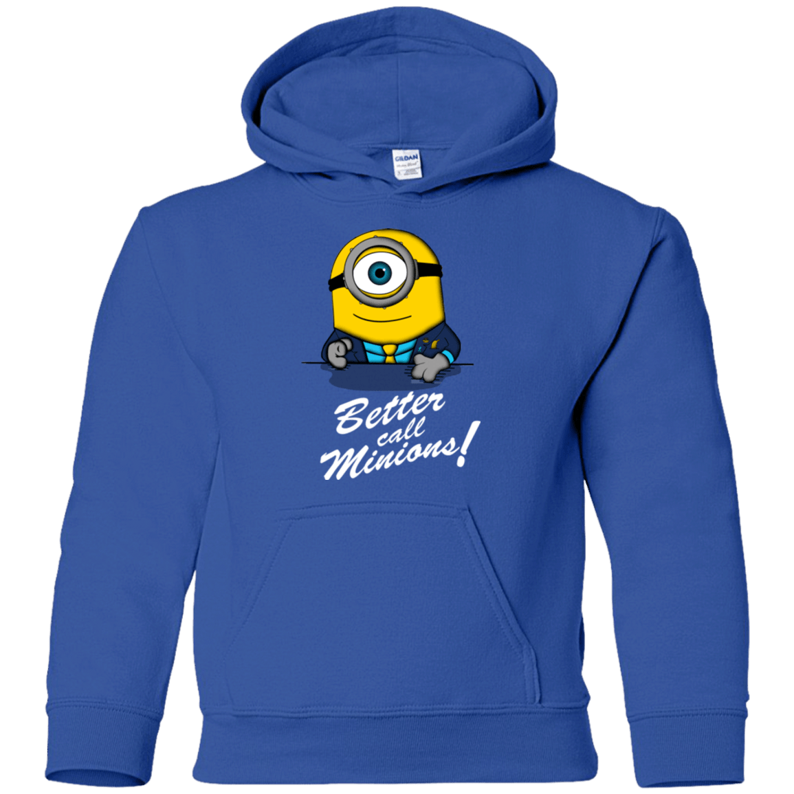 Sweatshirts Royal / YS Better Call Minons Youth Hoodie
