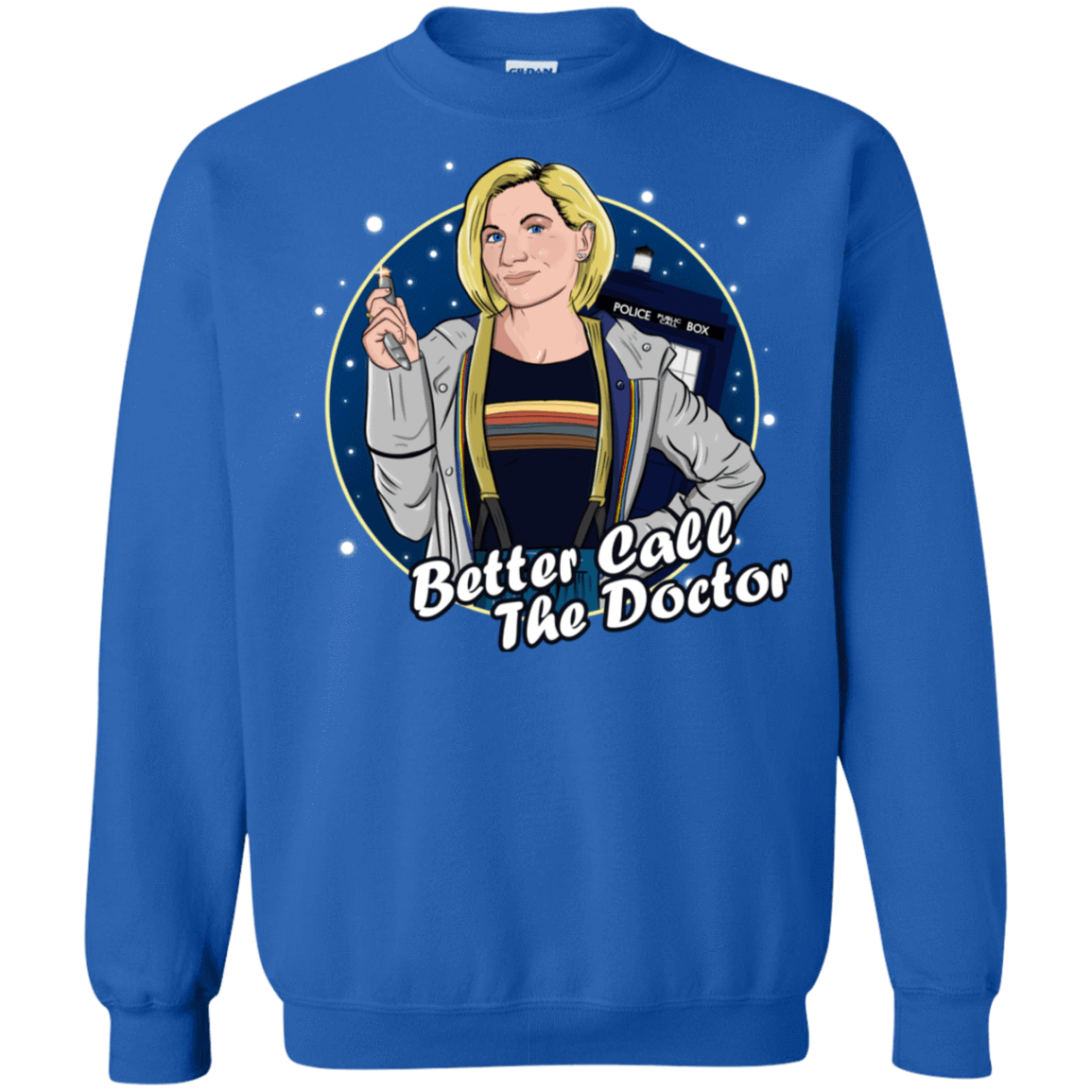Sweatshirts Royal / S Better Call the Doctor Crewneck Sweatshirt