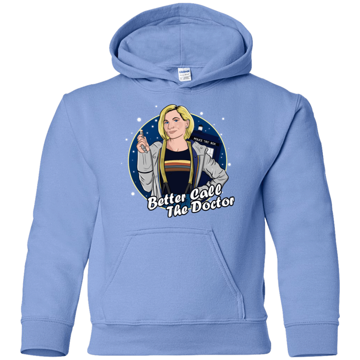 Sweatshirts Carolina Blue / YS Better Call the Doctor Youth Hoodie