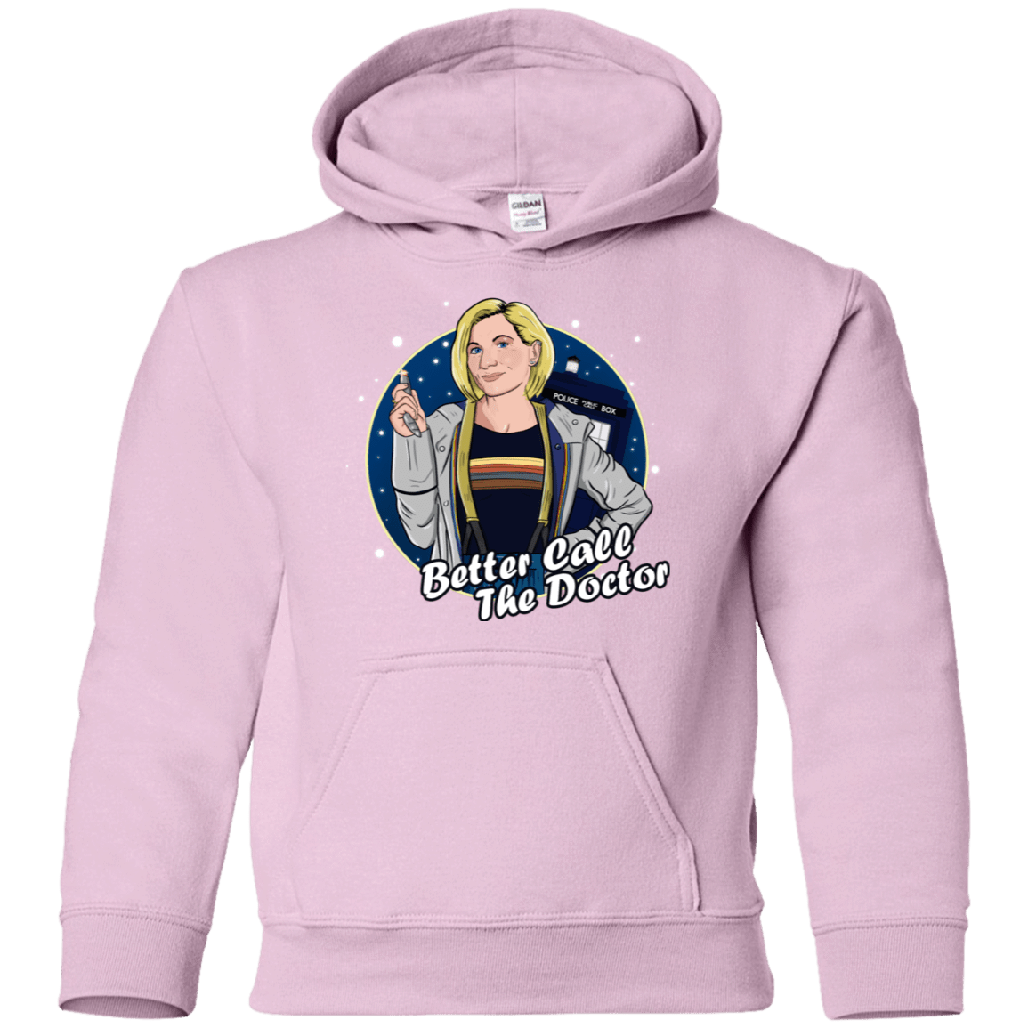 Sweatshirts Light Pink / YS Better Call the Doctor Youth Hoodie