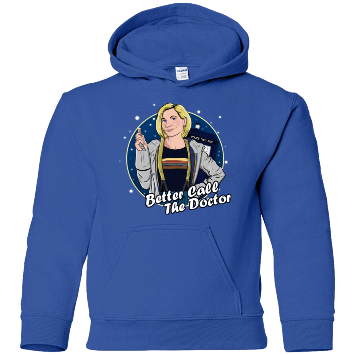 Sweatshirts Royal / YS Better Call the Doctor Youth Hoodie