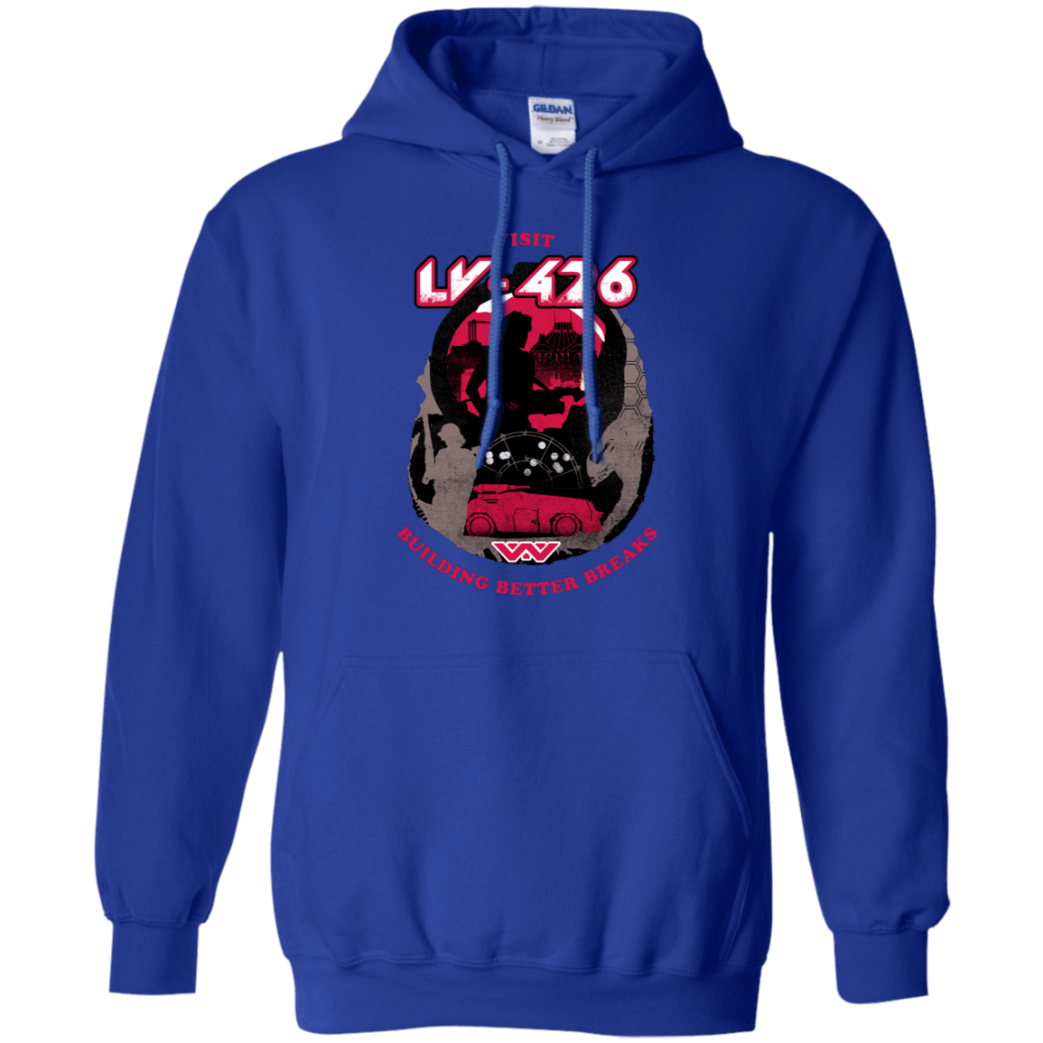 Sweatshirts Royal / S Better Worlds Pullover Hoodie