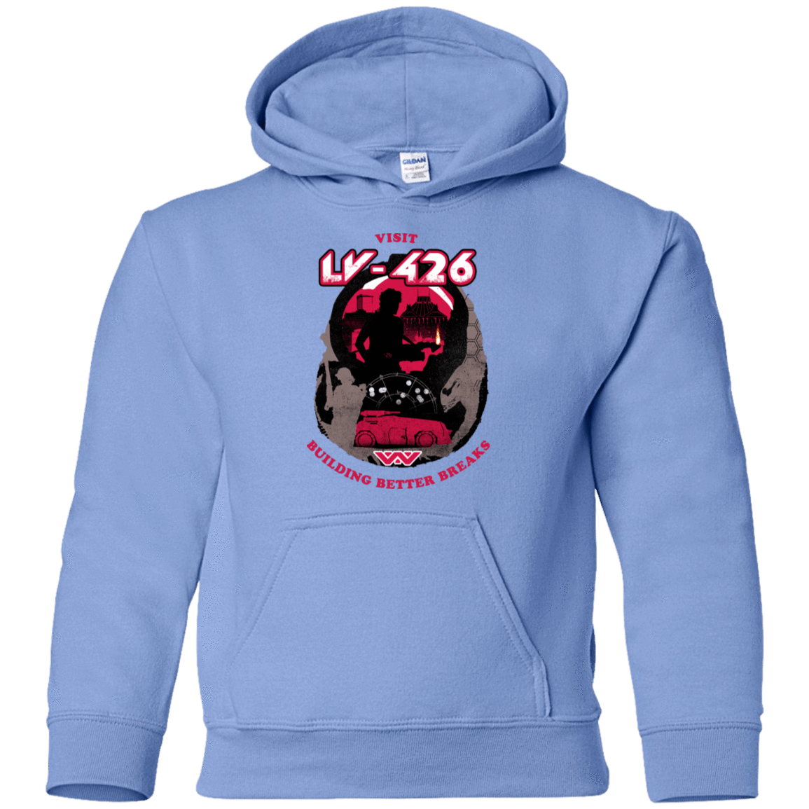 Sweatshirts Carolina Blue / YS Better Worlds Youth Hoodie