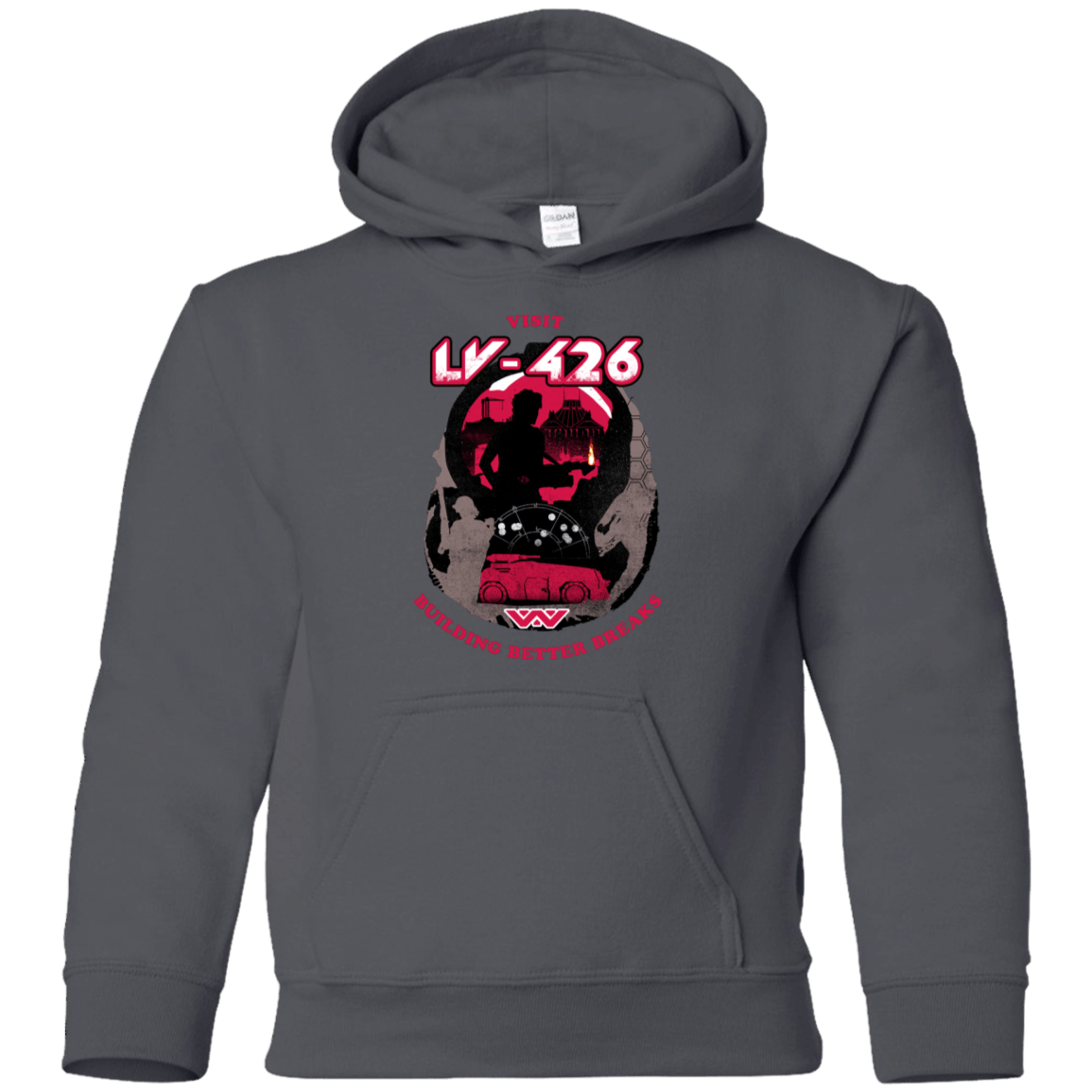 Sweatshirts Charcoal / YS Better Worlds Youth Hoodie