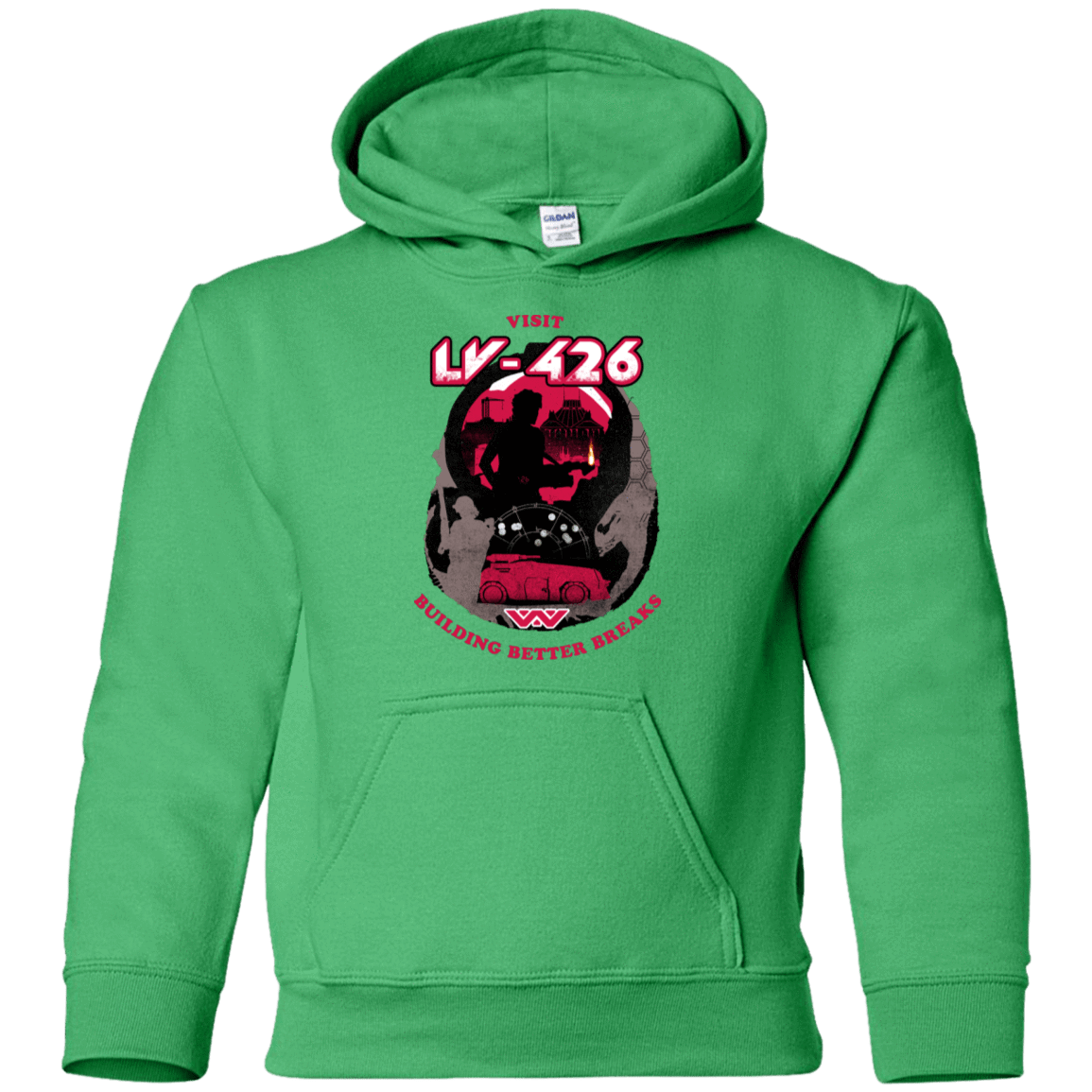 Sweatshirts Irish Green / YS Better Worlds Youth Hoodie