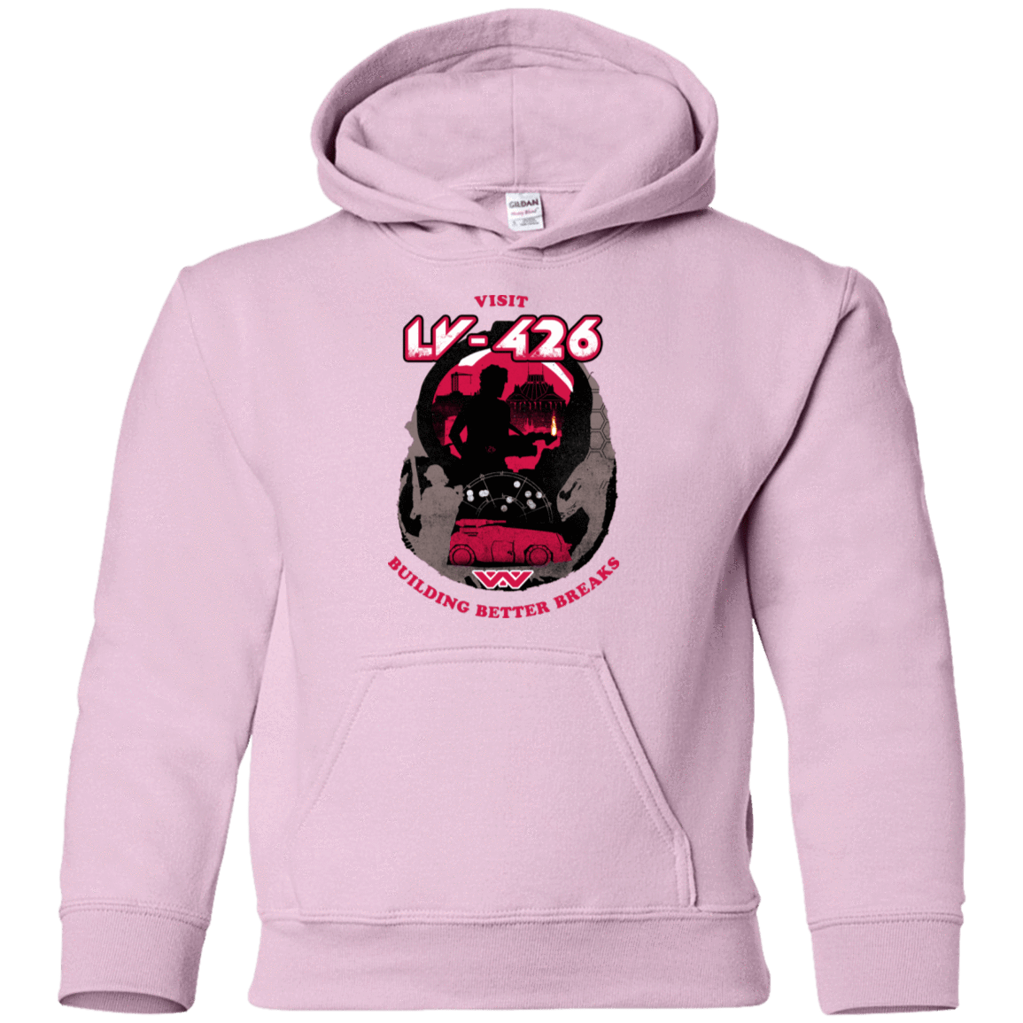Sweatshirts Light Pink / YS Better Worlds Youth Hoodie