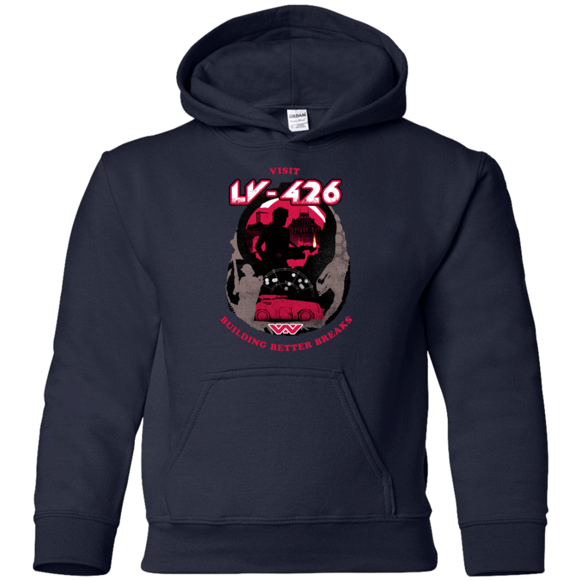 Sweatshirts Navy / YS Better Worlds Youth Hoodie