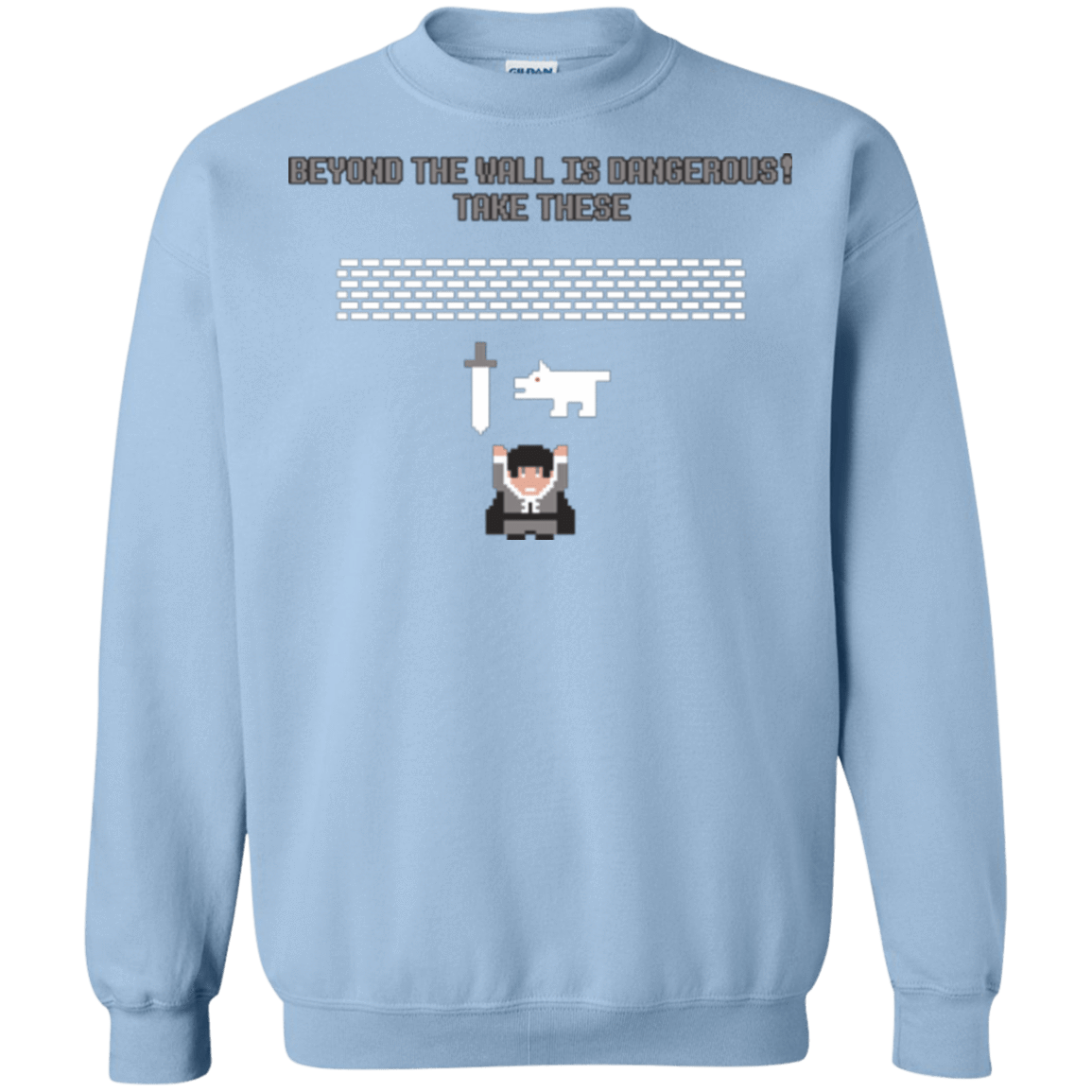 Sweatshirts Light Blue / Small Beyond the Wall Crewneck Sweatshirt