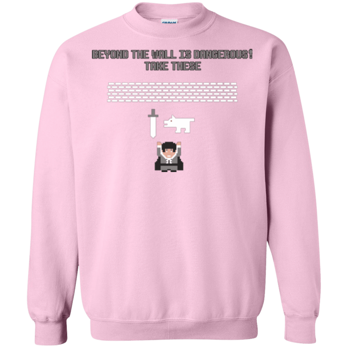 Sweatshirts Light Pink / Small Beyond the Wall Crewneck Sweatshirt
