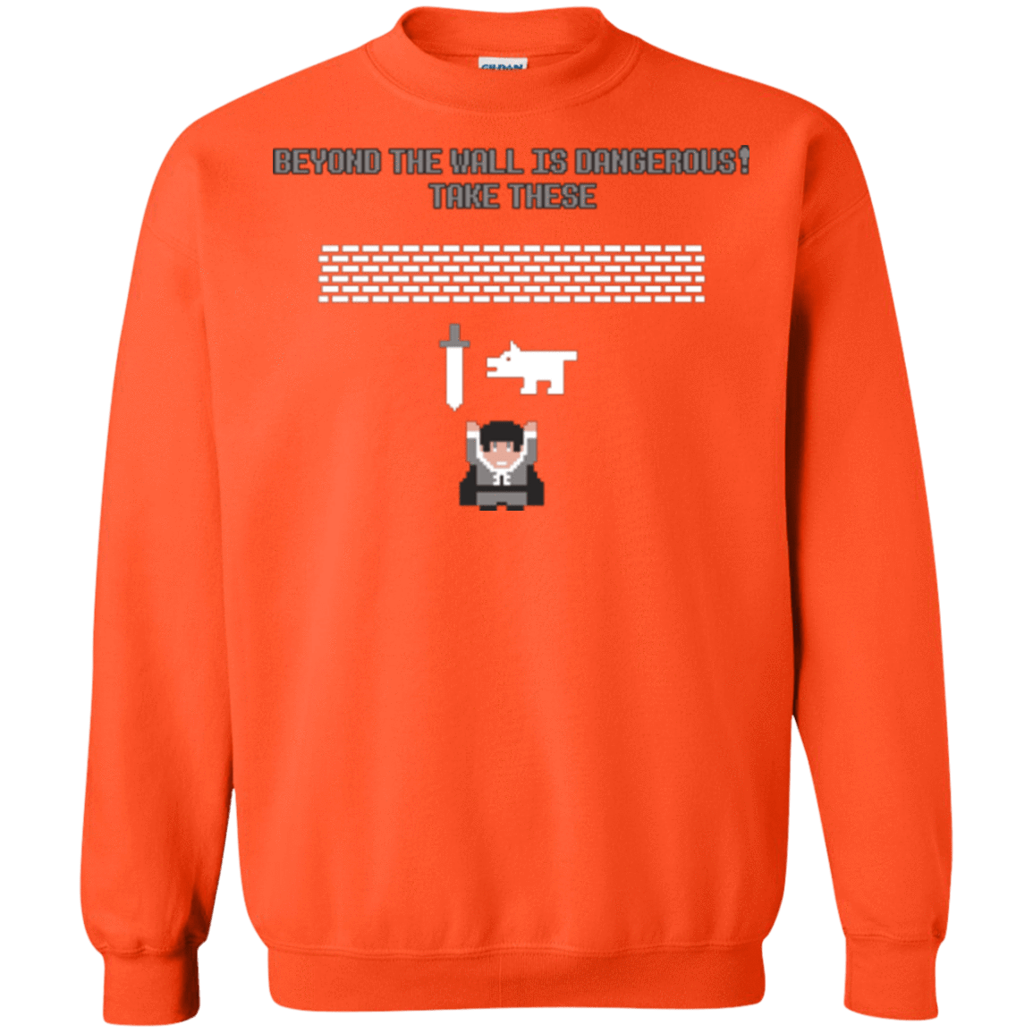 Sweatshirts Orange / Small Beyond the Wall Crewneck Sweatshirt