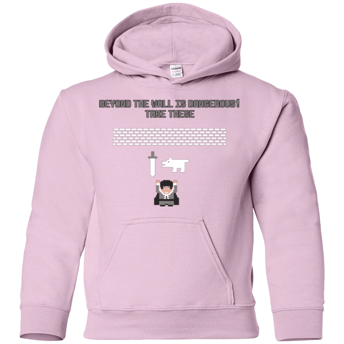 Sweatshirts Light Pink / YS Beyond the Wall Youth Hoodie