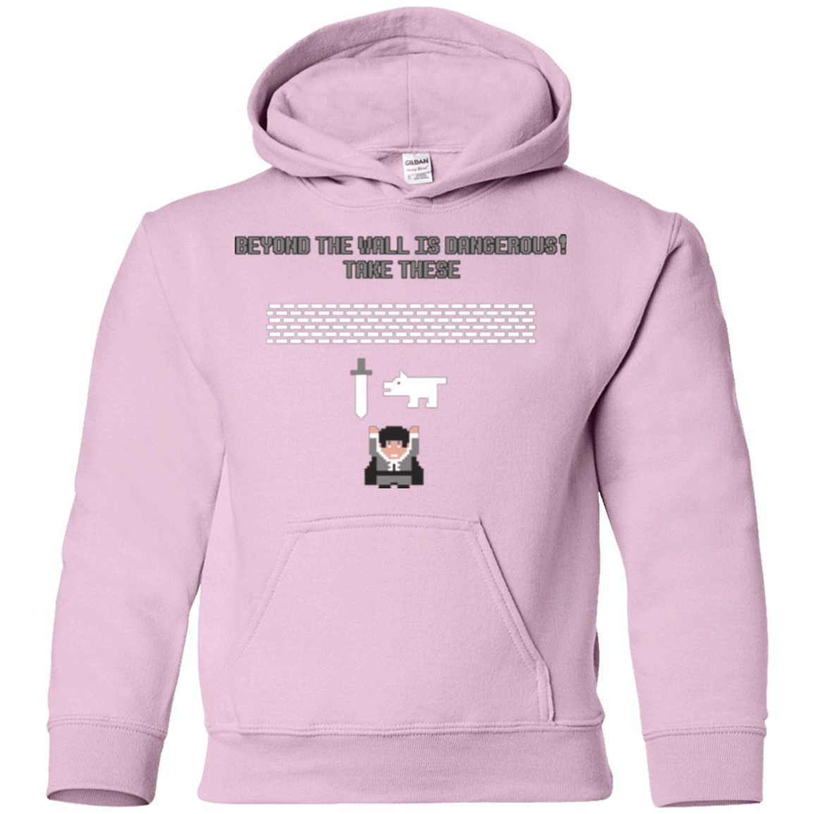 Sweatshirts Light Pink / YS Beyond the Wall Youth Hoodie