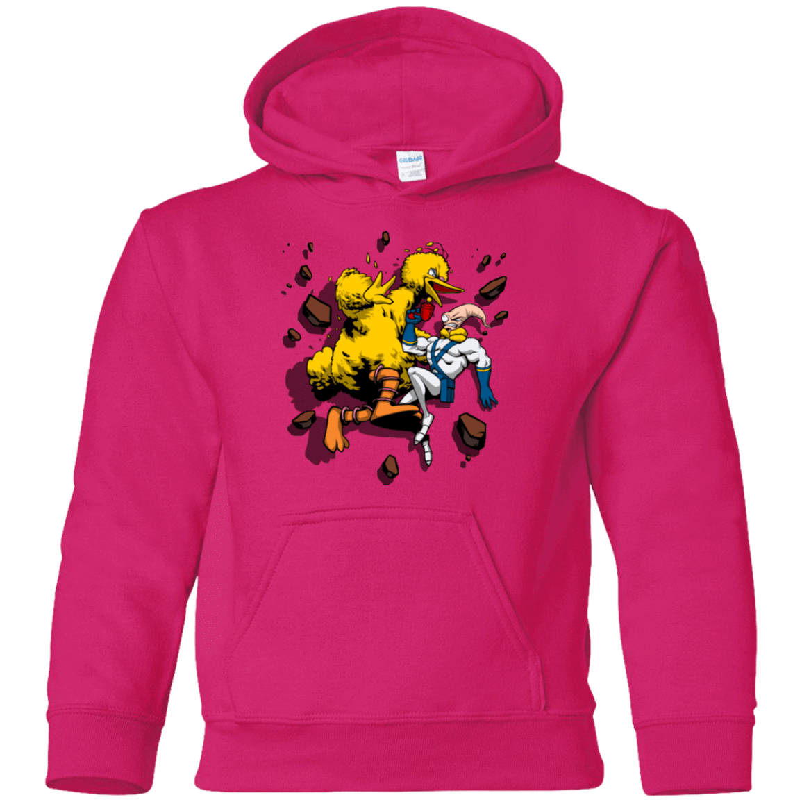 Sweatshirts Heliconia / YS Big Bird and Worm Youth Hoodie