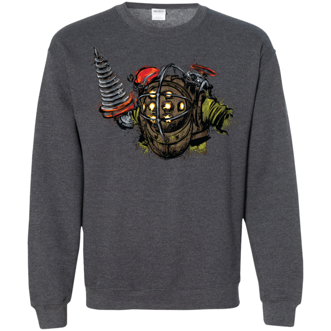 Sweatshirts Dark Heather / S Big Daddy Crewneck Sweatshirt