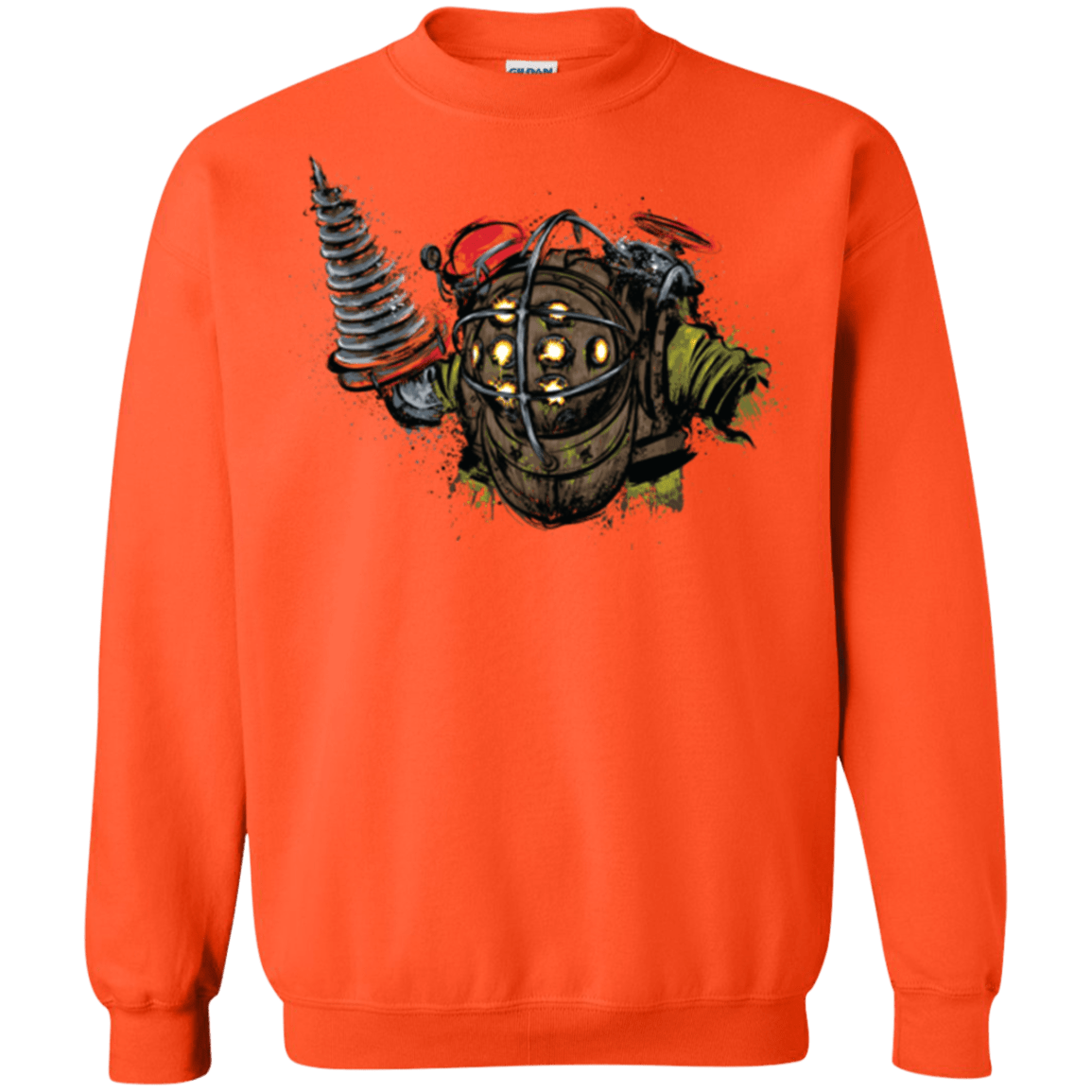 Sweatshirts Orange / Small Big Daddy Crewneck Sweatshirt