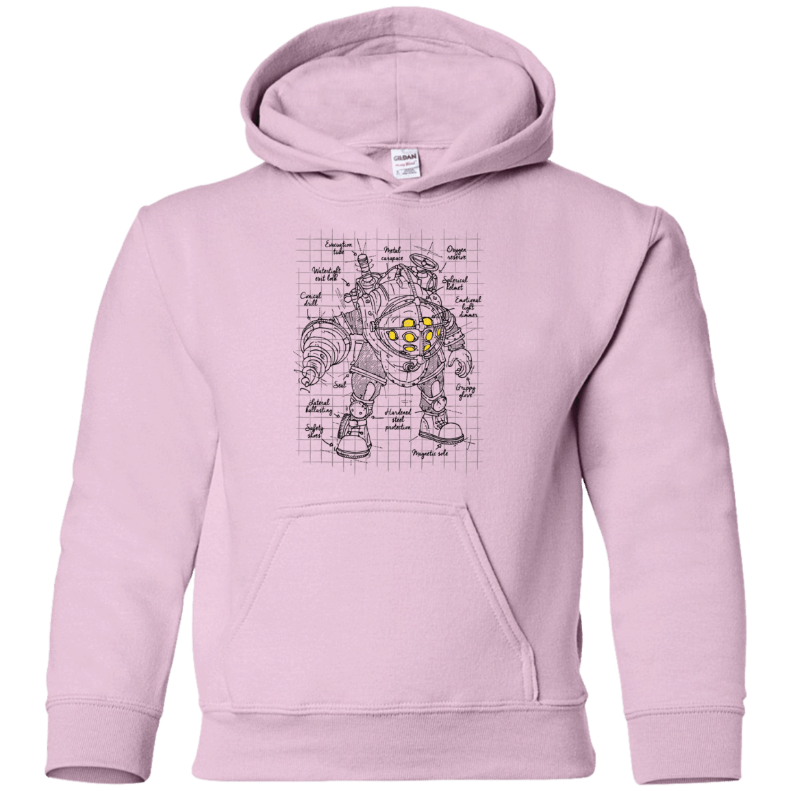 Sweatshirts Light Pink / YS Big Daddy Plan Youth Hoodie
