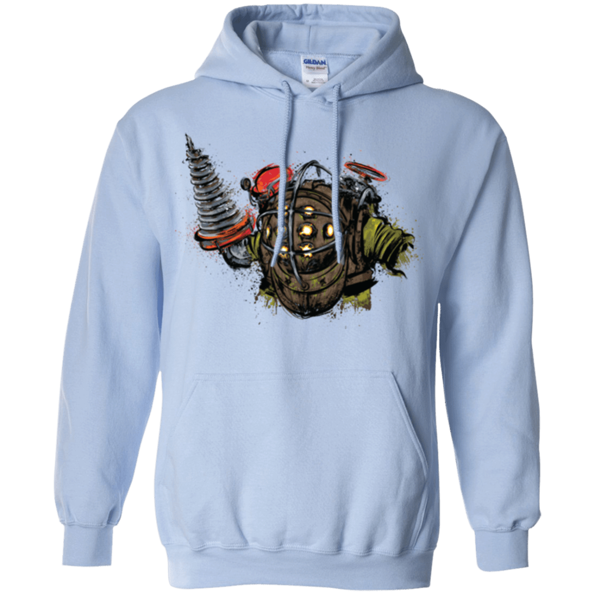 Sweatshirts Light Blue / Small Big Daddy Pullover Hoodie