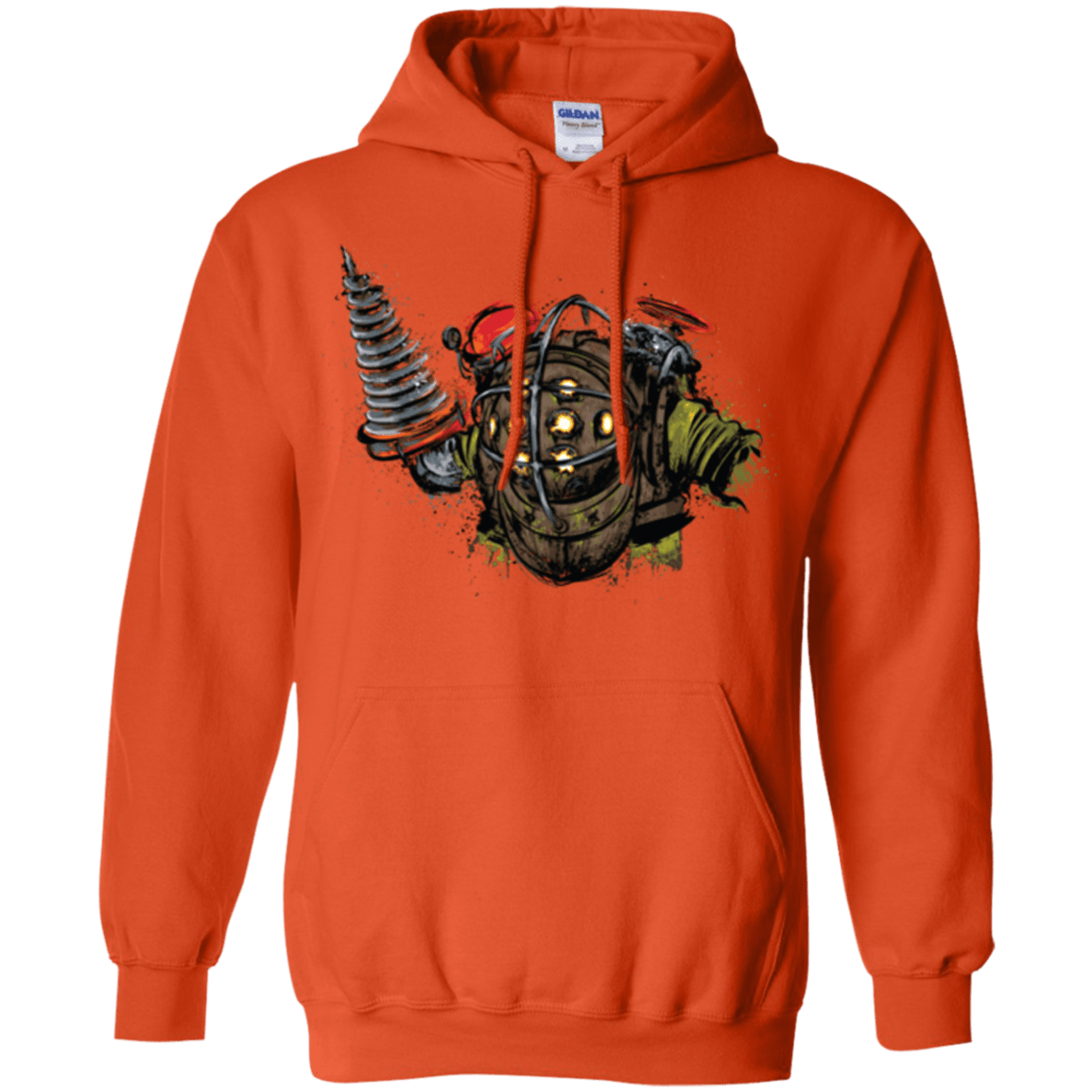 Sweatshirts Orange / Small Big Daddy Pullover Hoodie