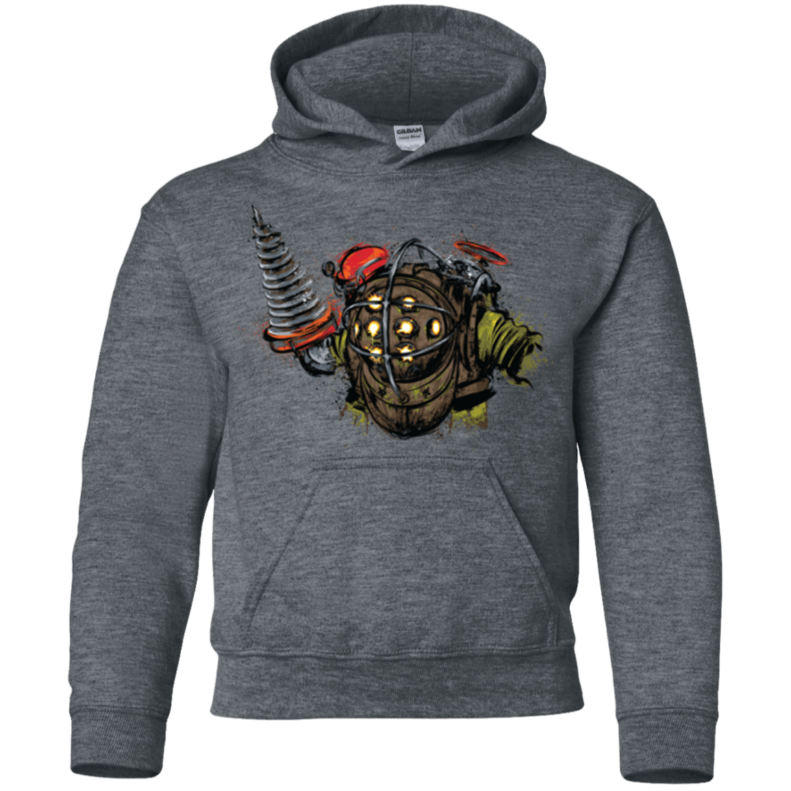 Sweatshirts Dark Heather / YS Big Daddy Youth Hoodie