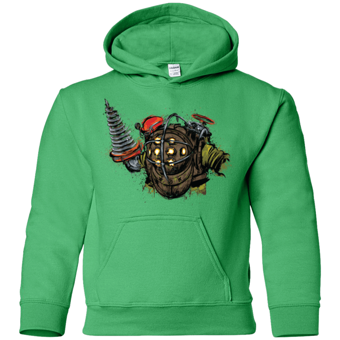 Sweatshirts Irish Green / YS Big Daddy Youth Hoodie