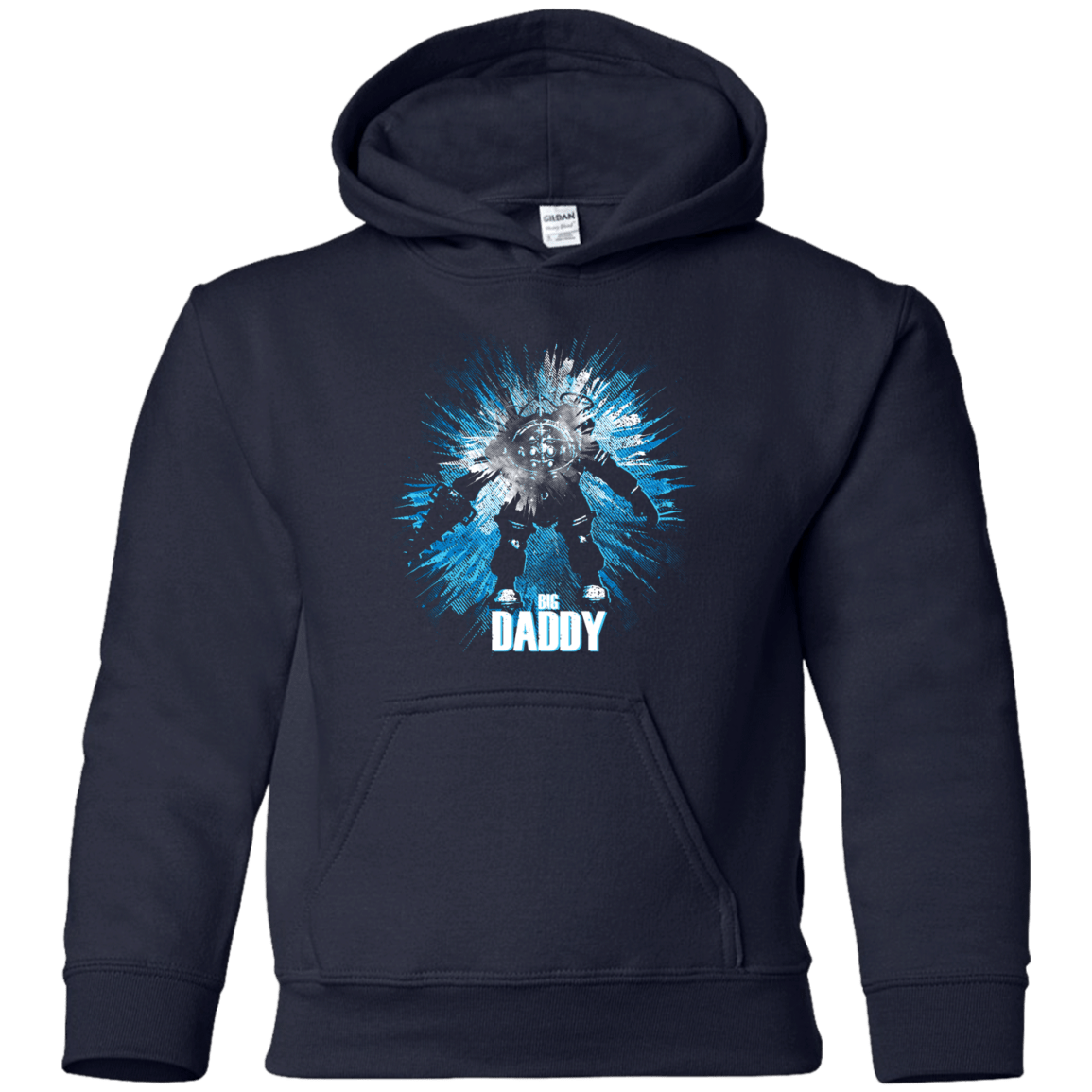 Sweatshirts Navy / YS Big Daddy Youth Hoodie
