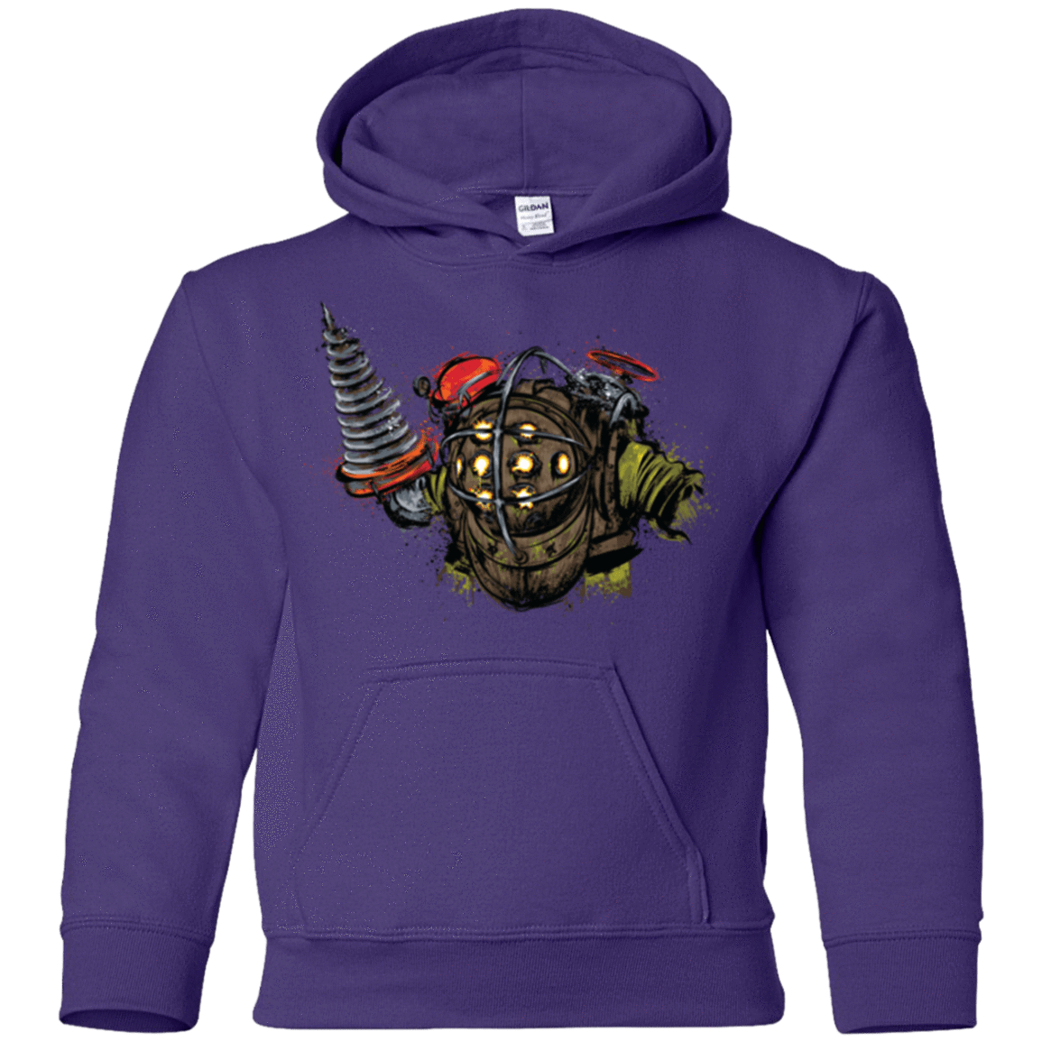 Sweatshirts Purple / YS Big Daddy Youth Hoodie