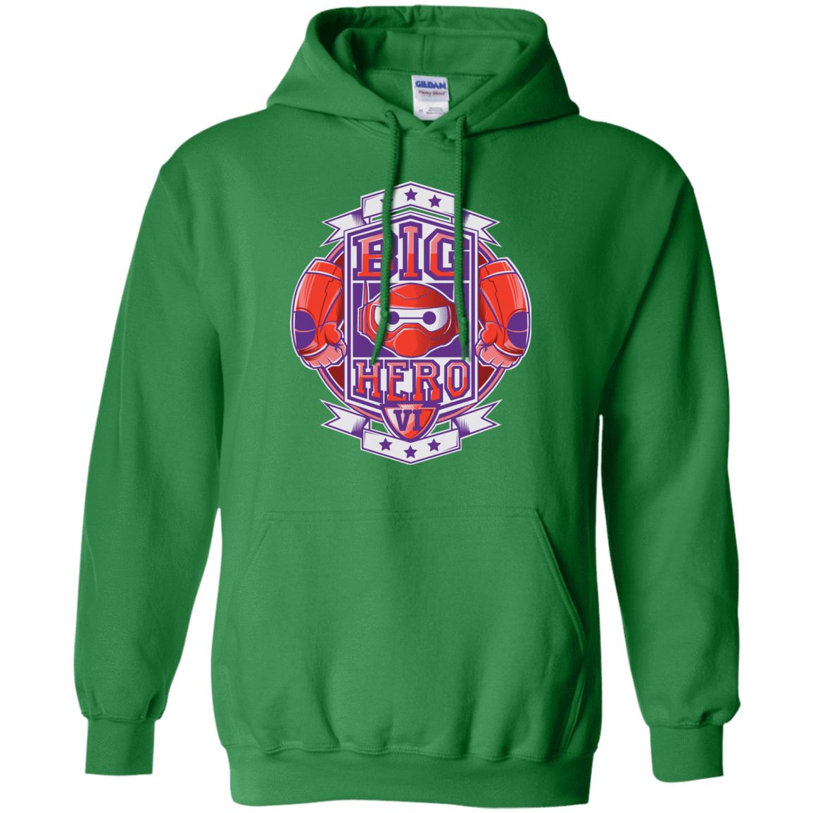Sweatshirts Irish Green / Small BIG HERO VI BOXING Pullover Hoodie