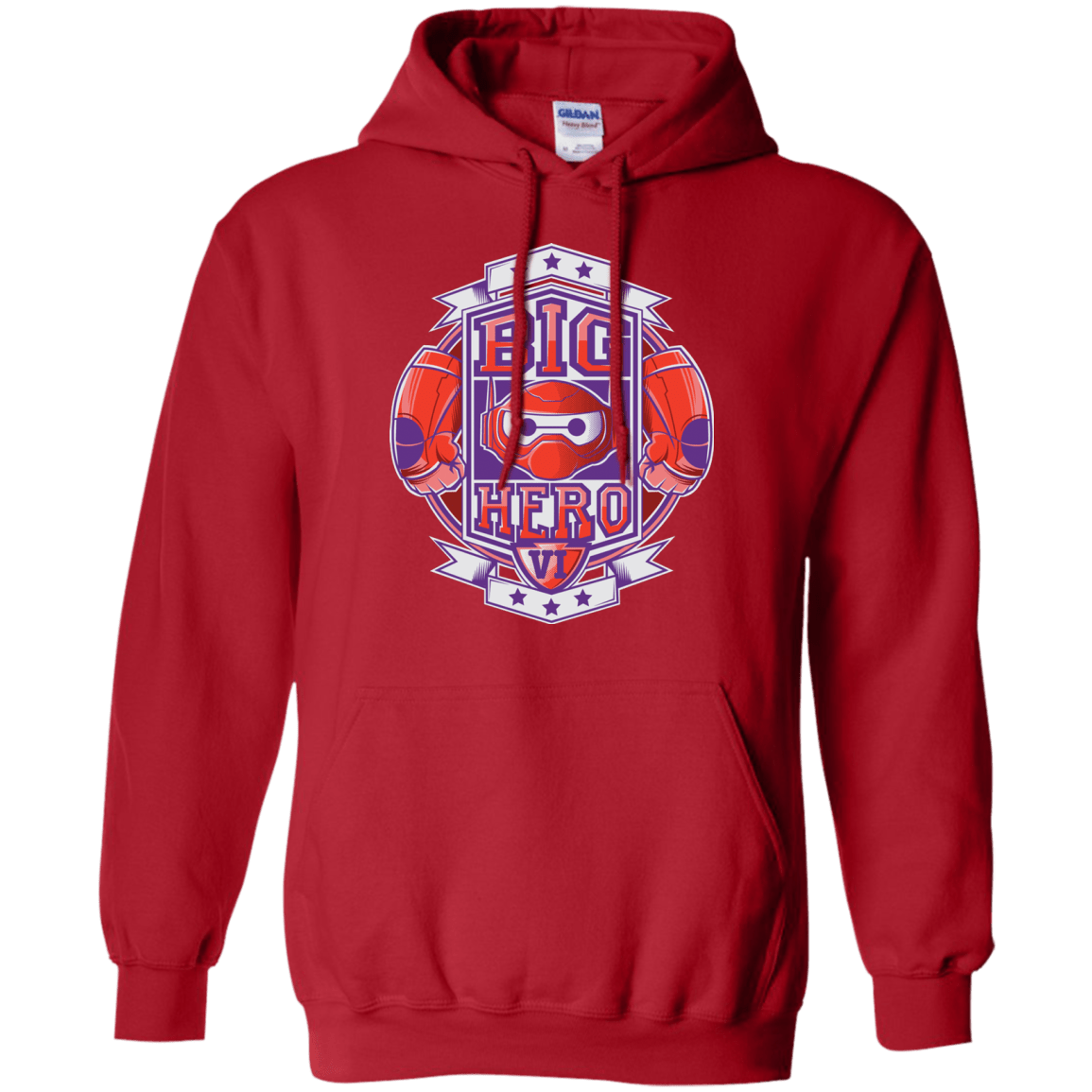 Sweatshirts Red / Small BIG HERO VI BOXING Pullover Hoodie