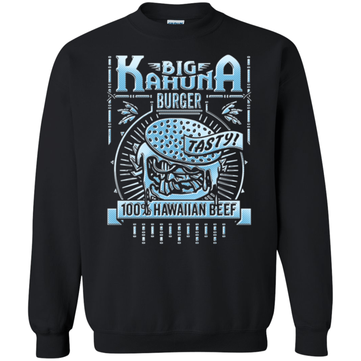 Sweatshirts Black / Small Big Kahuna Burger Crewneck Sweatshirt