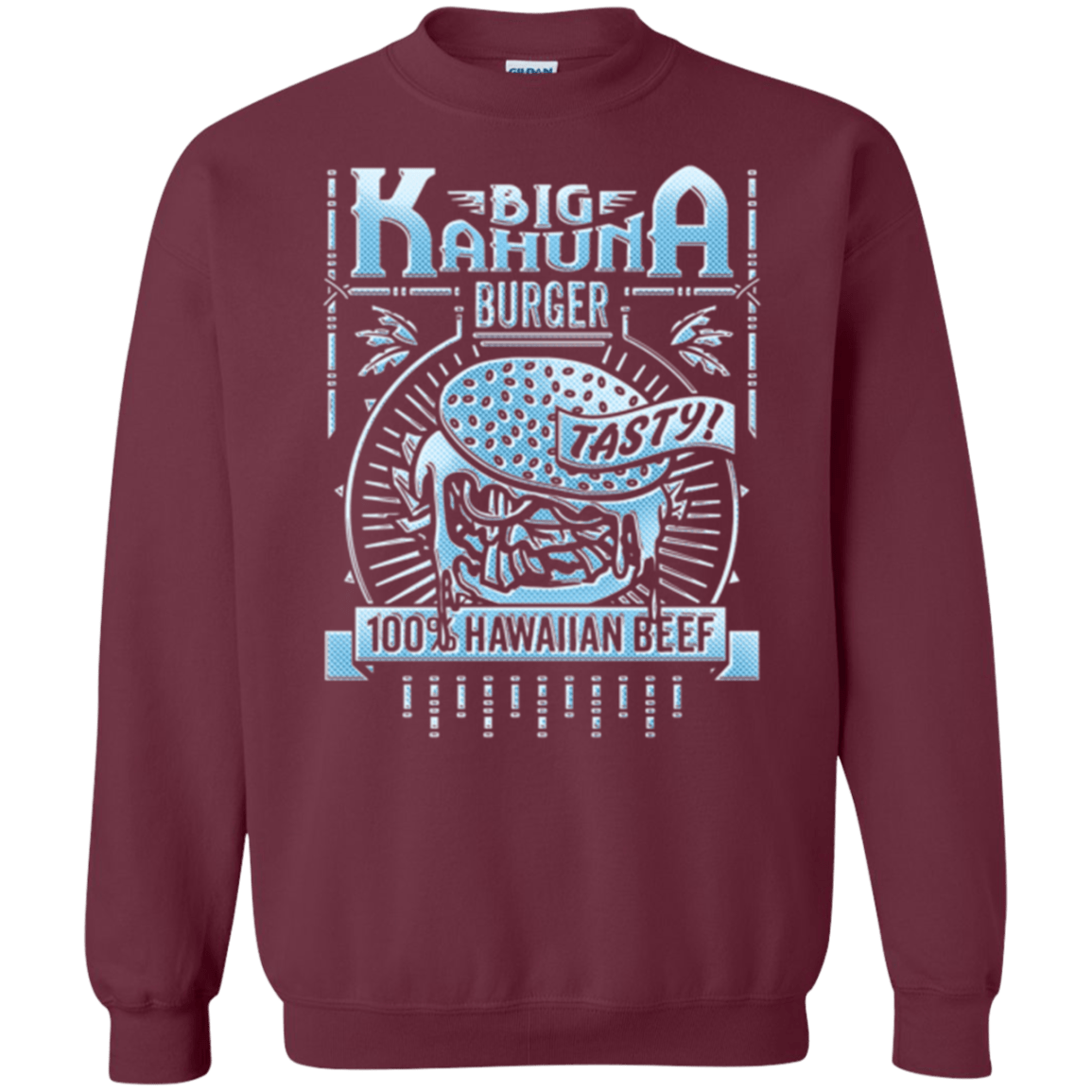 Sweatshirts Maroon / Small Big Kahuna Burger Crewneck Sweatshirt