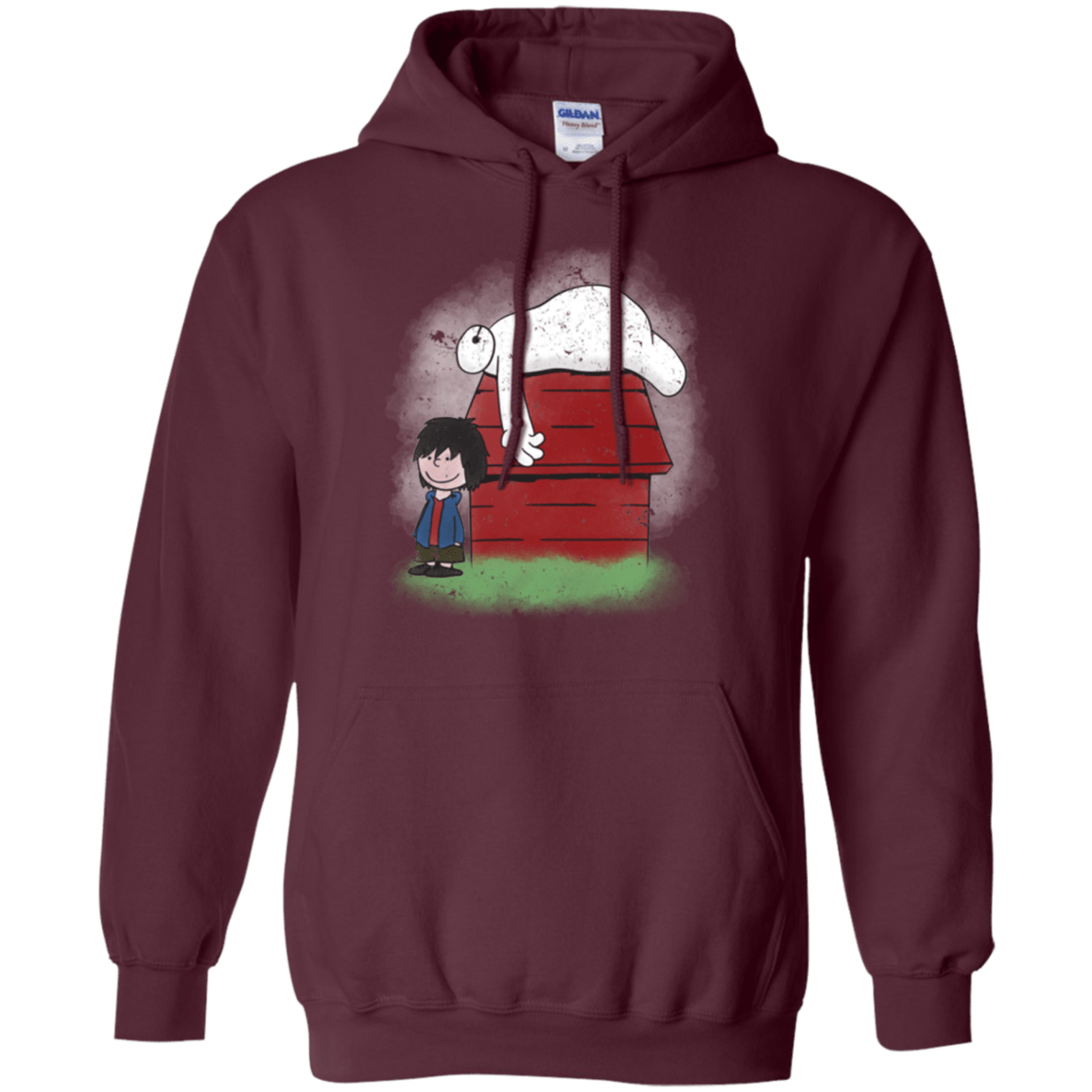 Sweatshirts Maroon / Small Big Peanut 6 Pullover Hoodie