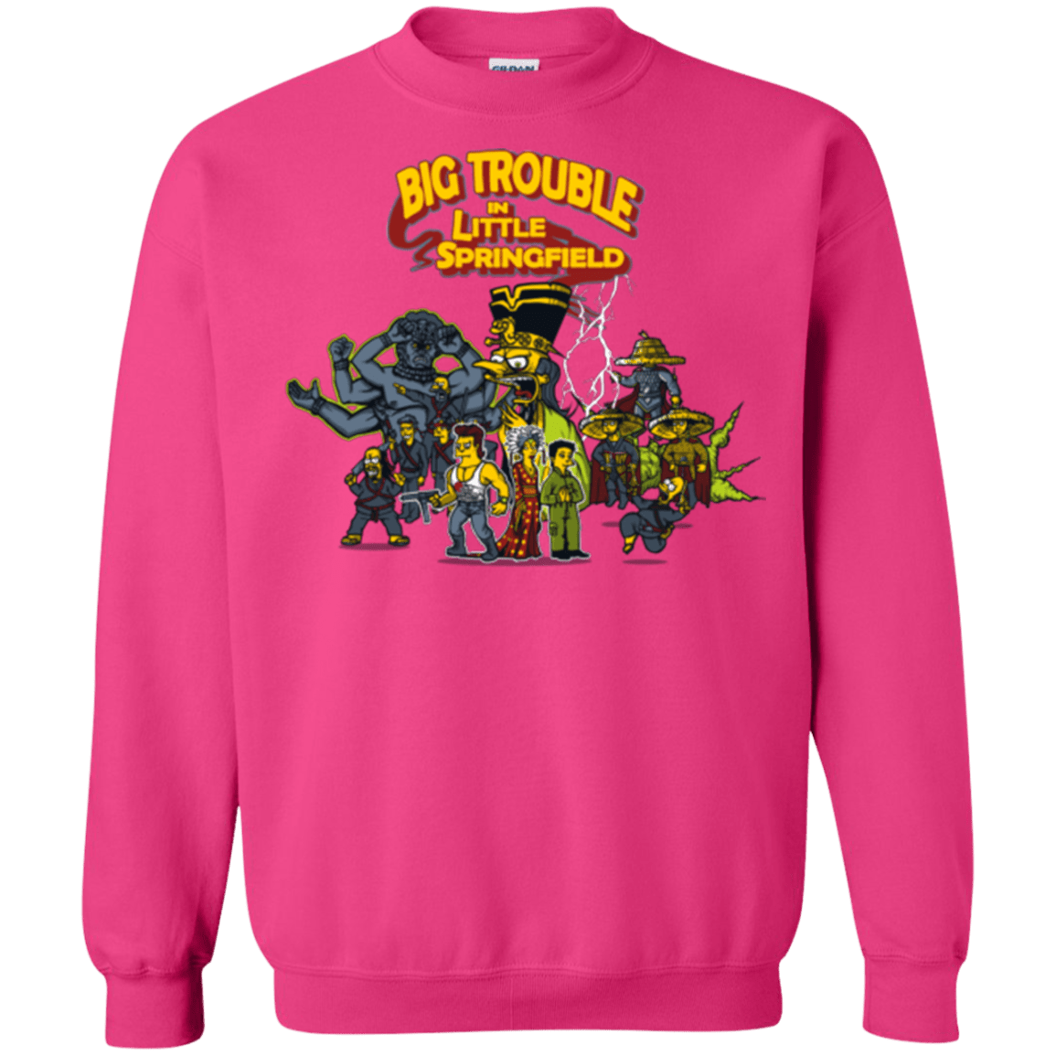 Sweatshirts Heliconia / S Big Trouble Crewneck Sweatshirt