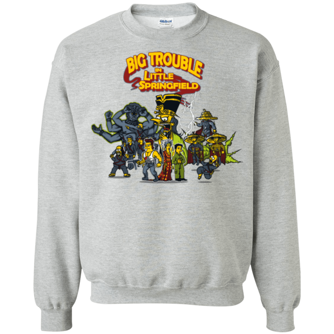 Sweatshirts Sport Grey / S Big Trouble Crewneck Sweatshirt