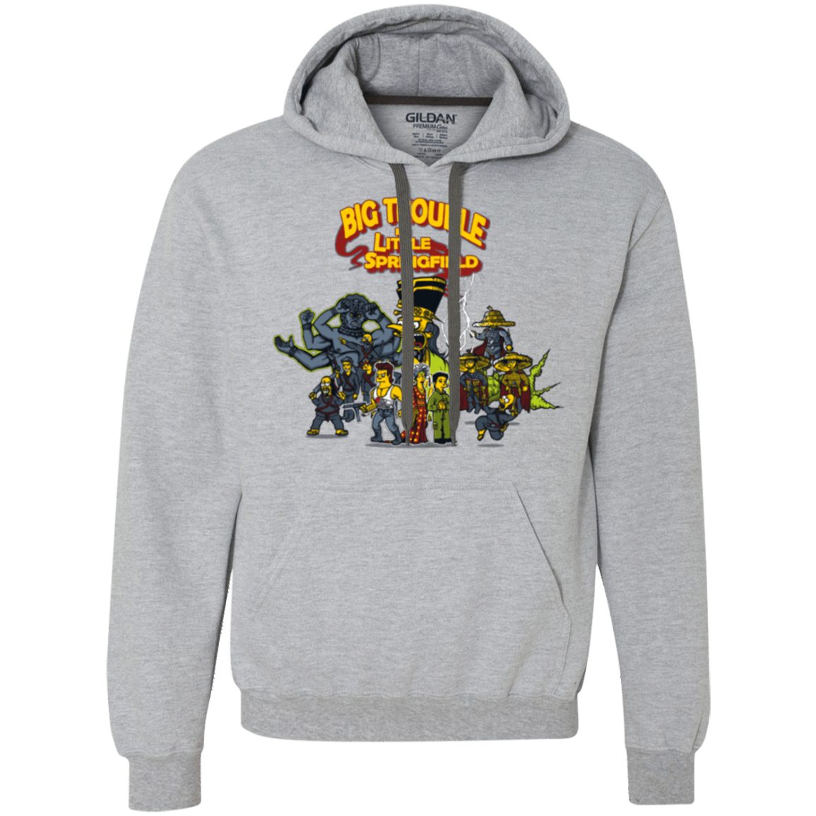 Sweatshirts Sport Grey / S Big Trouble Premium Fleece Hoodie