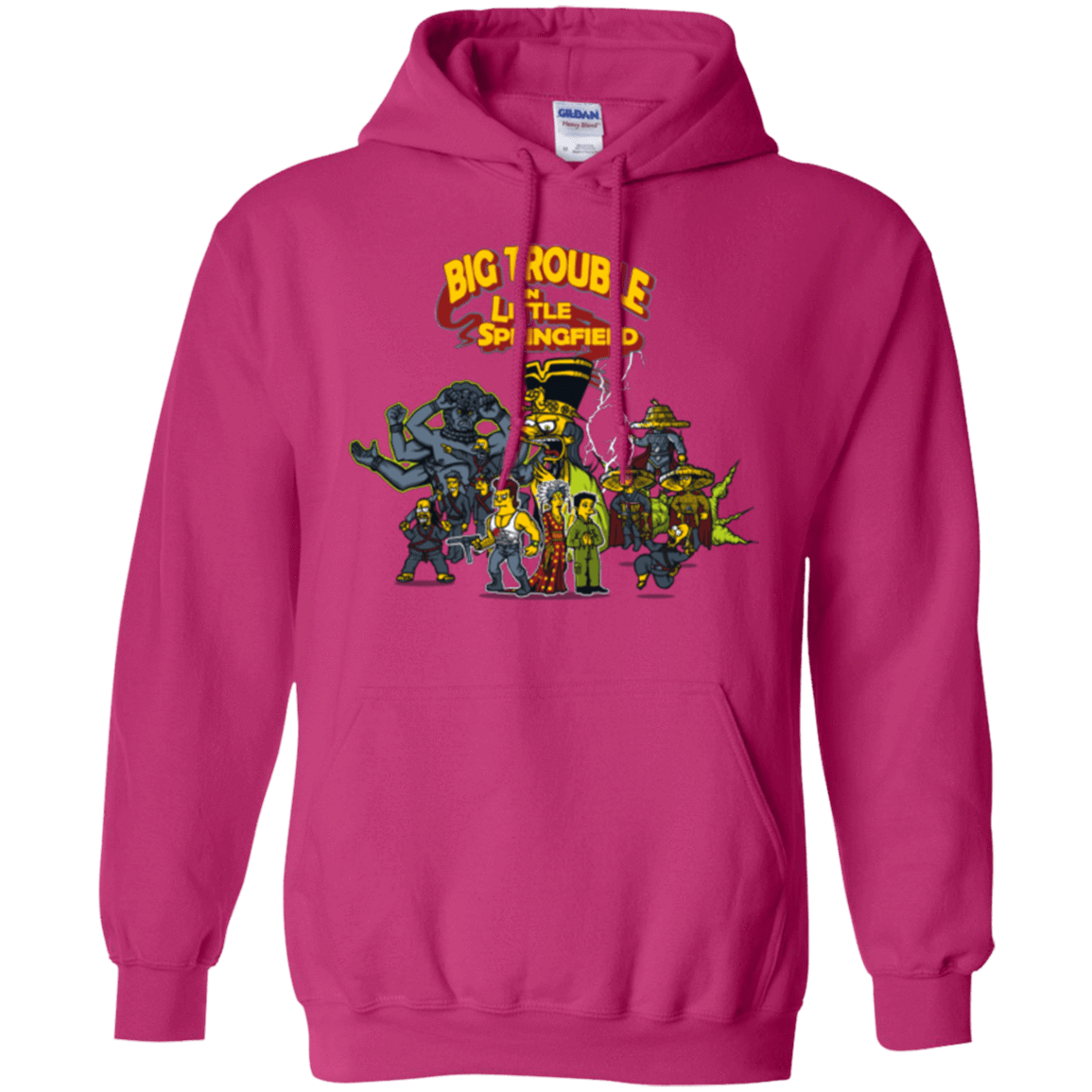 Sweatshirts Heliconia / S Big Trouble Pullover Hoodie
